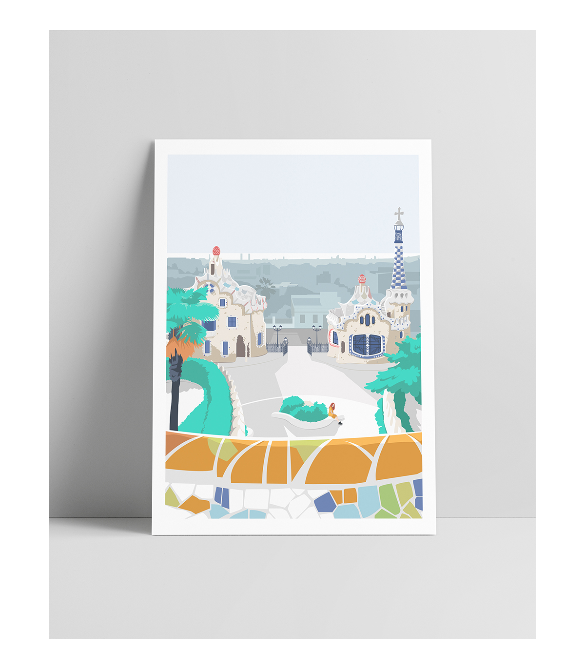 Postal 'Park Güell'